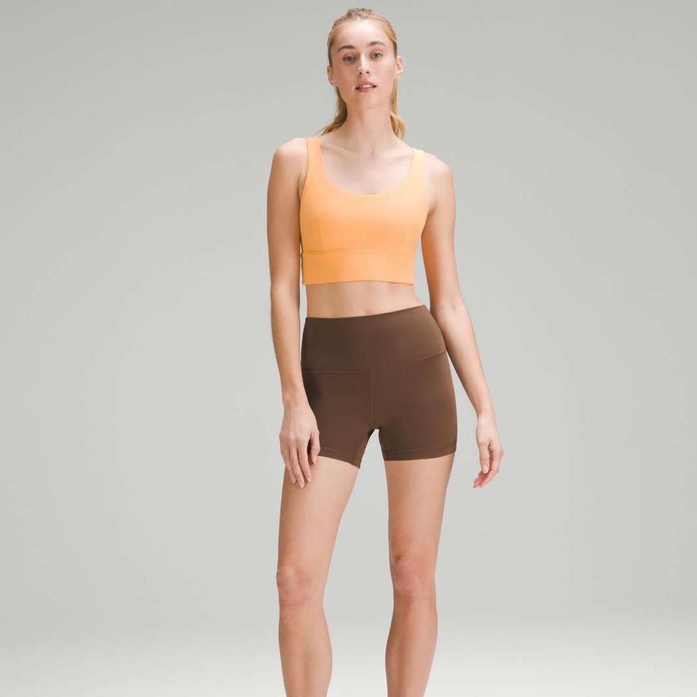 lululemon align high-rise short 4” in java